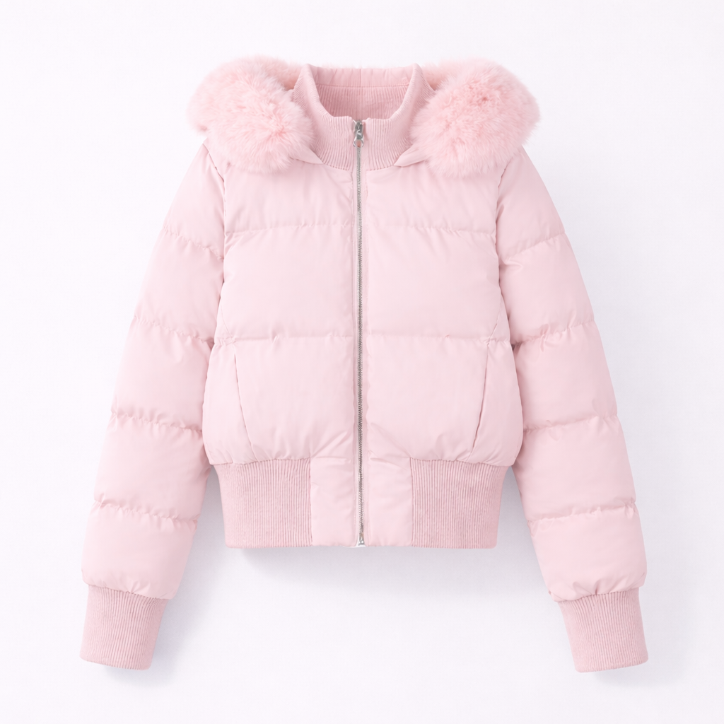 Cropped Puffer Jacket