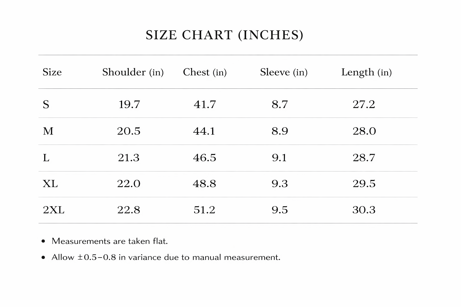 Heavyweight Blank Tee