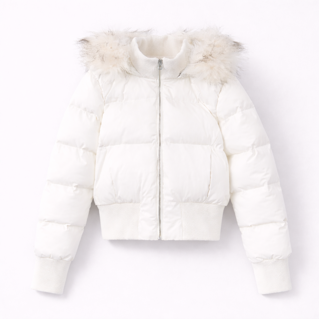 Cropped Puffer Jacket